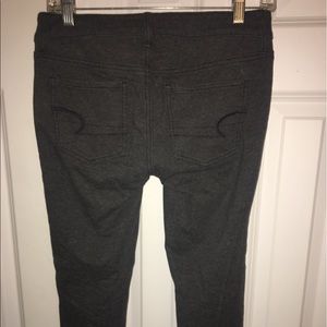 Dark grey America Eagle jeggings